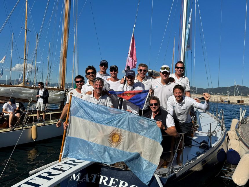 El legendario Matrero surcó el Mediterráneo y, con la bandera argentina en alto, quedó entre los líderes en la Costa Azul