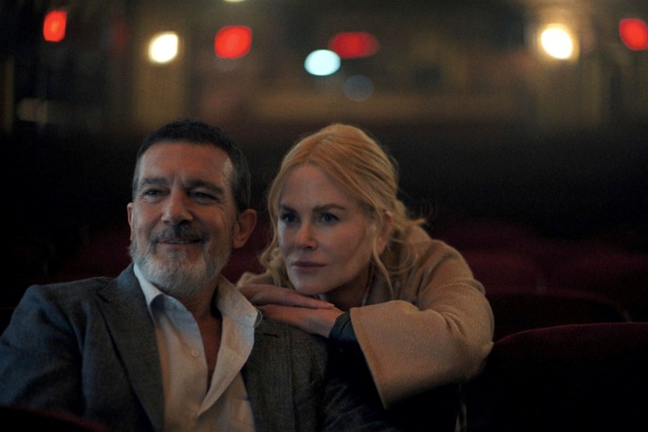 Antonio Banderas y Nicole Kidman en 'Babygirl'. Foto: A24 ‍vía AP