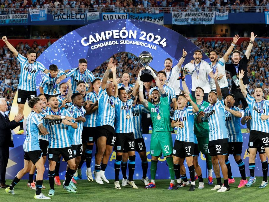 Racing, campeón de la Copa Sudamericana: horarios y festejos en el Obelisco