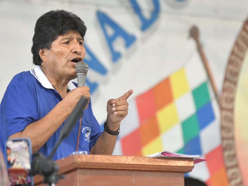 Bolivia: Evo Morales pierde liderazgo del MAS tras apoyo electoral