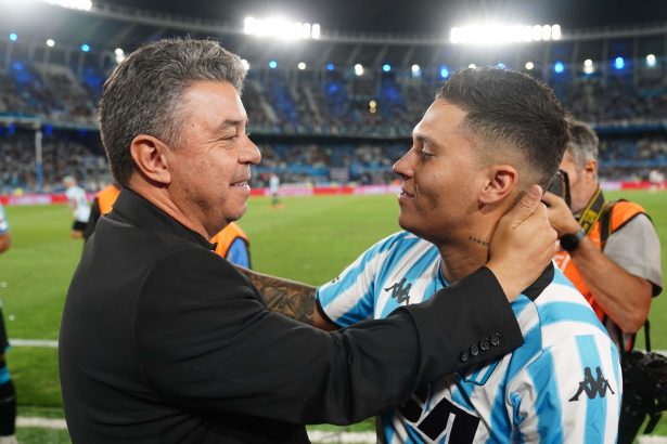 Juanfer Quintero se enojó con Costas y se abrazó con Gallardo: el colombiano jugó como para que River lo extrañe más y Racing lo ovacione