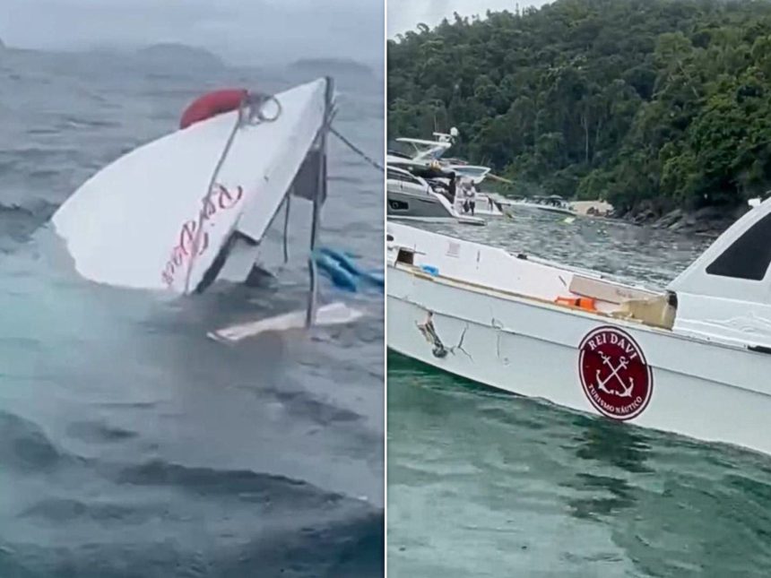 Tragedia en Angra dos Reis: argentino fallece y dos heridos en choque de lanchas
