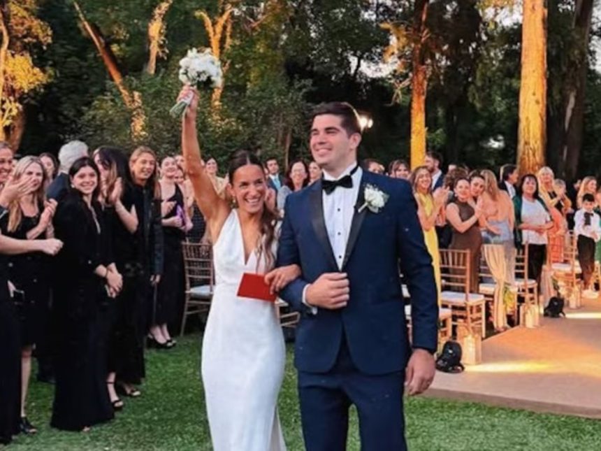 ¡Boda épica en Buenos Aires! Pablo Simonet y ‘La Leona’ Campoy