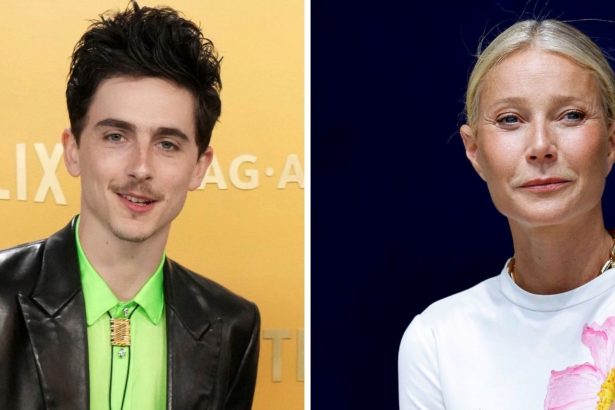 Gwyneth Paltrow revela su incomodidad en escenas de sexo con Chalamet
