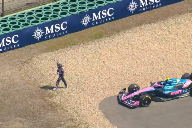 F1 GP de China: Colapinto y Briatore presencian error de Doohan