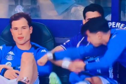 ¡Impactante! Jugadores españoles se enfrentan a golpes en el banquillo