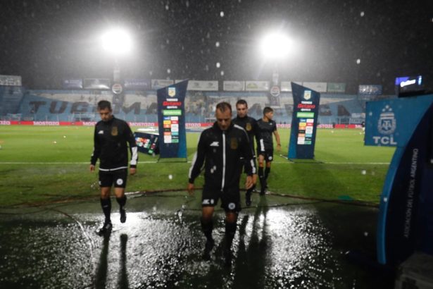 Intenso Diluvio Suspende el Partido Atlético Tucumán vs. Independiente