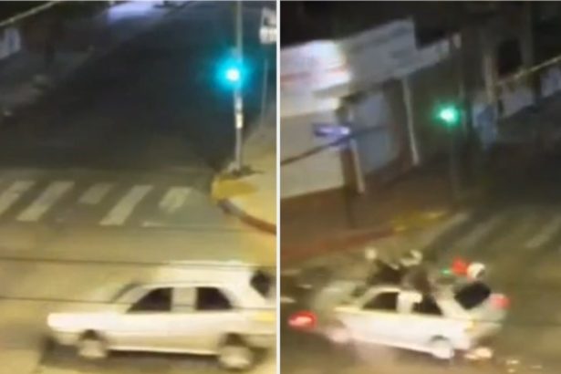 Impactante Video: Conductor Ebrio Atropella a Familia en Moto en Córdoba