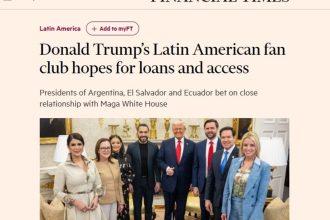 El Financial Times: Argentina de Milei, un ‘club de fans’ de Trump