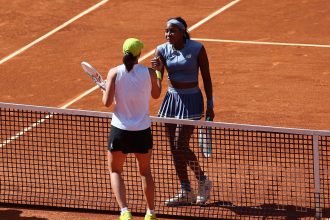 Coco Gauff desata emociones: Iga Swiatek llora en la Caja Mágica