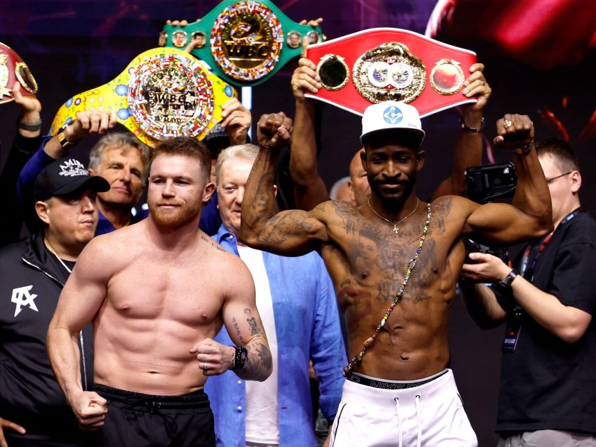 Saúl Canelo Álvarez desafía a rival argentino en Riad: ¡A las 6 AM!