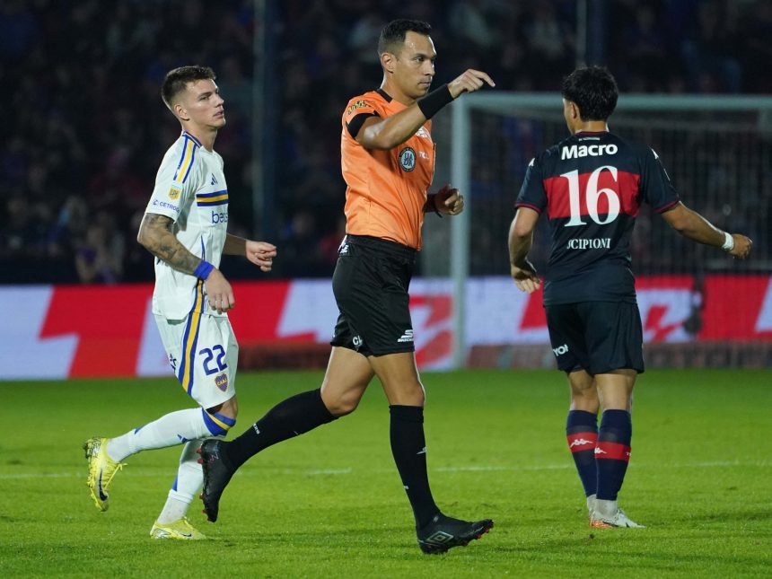 El VAR en Tigre vs Boca: ¿Mano de Belmonte que desató la polémica?