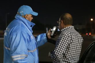 ¡Alerta en la Panamericana! 235 conductores dieron positivo en alcoholemia