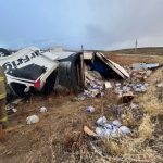 Tragedia en la ruta: camión de alimentos volcado y saqueo vecinal
