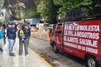 Detenidos 8 militantes de Lula Levy por campaña cerca de Milei