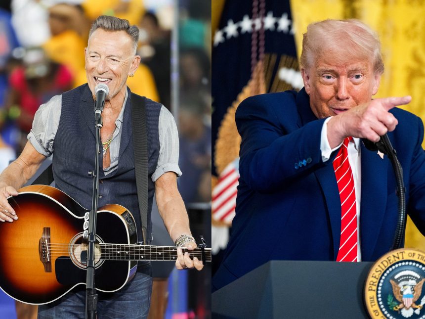 Trump Desata Controversia: Llama ‘Imbécil’ a Bruce Springsteen