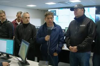 Kicillof destaca la lluvia en Bahía Blanca y agradece a Bullrich
