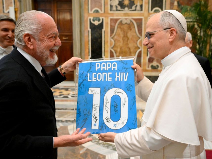 El Papa bromea sobre el Nápoli campeón: ‘Dicen que soy romanista