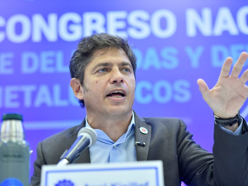 Elecciones 2025 en Argentina: Kicillof llama a la unidad peronista
