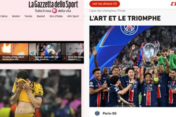 PSG Brilla, Inter Sufre: Reacciones Globales tras la Final de Champions