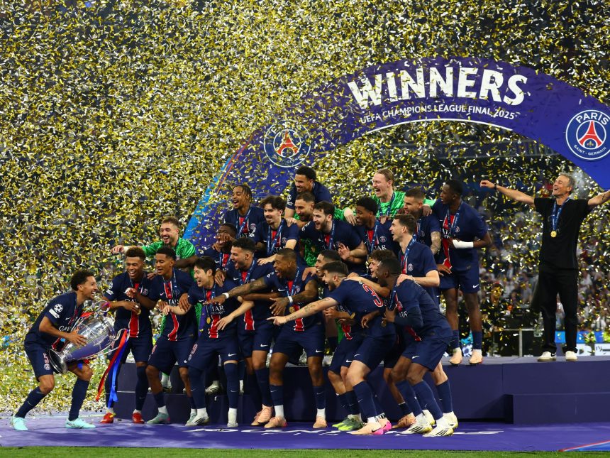 PSG de Luis Enrique brilla en la final y conquista su primera Champions