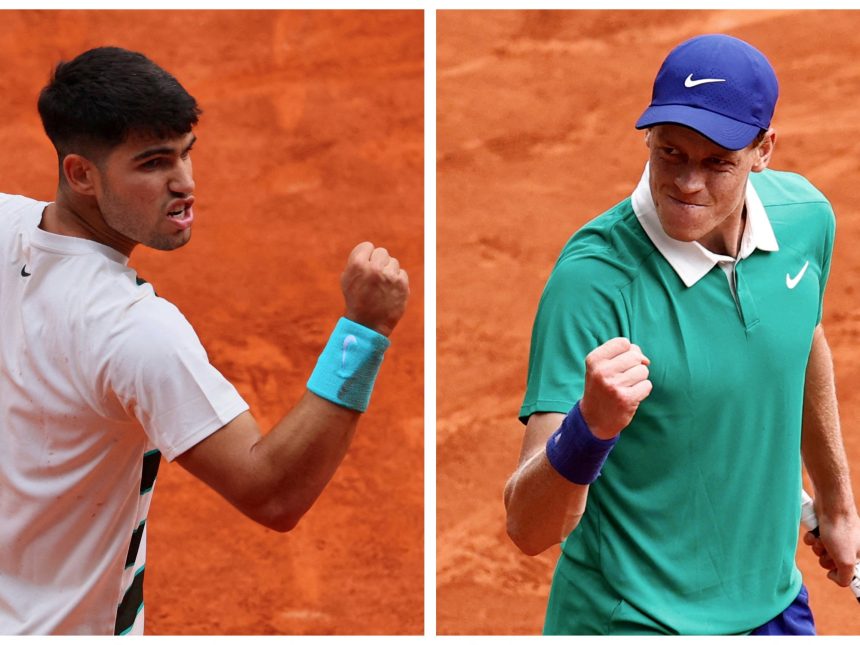 Final Roland Garros: Jannik Sinner y Carlos Alcaraz se enfrentan EN VIVO