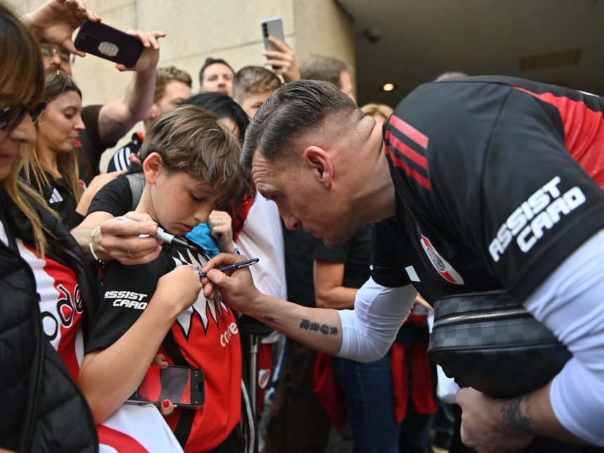 River en Seattle: La llegada de hinchas y el cariño desbordante