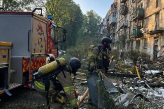 Rusia lanza devastador ataque a Kiev: 440 drones y 32 misiles