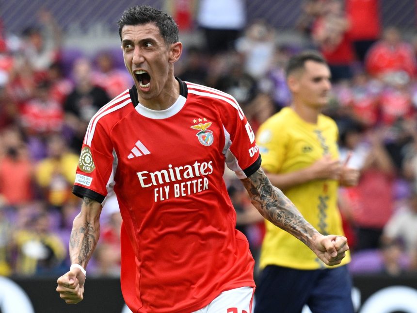 Benfica brilla en el Mundial de Clubes: Di María desata la tormenta