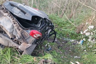 Tragedia en Ruta 88: Conductor fallece tras impactar contra un árbol