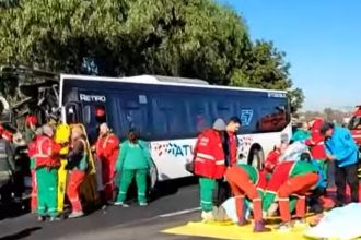 Impactante accidente en la General Paz: 26 heridos tras choque