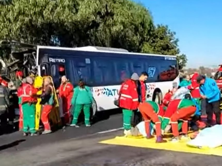 Impactante accidente en la General Paz: 26 heridos tras choque
