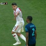 ¡Impactante! La pelea entre Acuña y Dumfries en el Mundial de Clubes