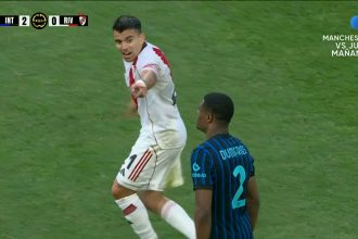¡Impactante! La pelea entre Acuña y Dumfries en el Mundial de Clubes