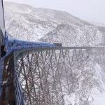 Una nevada mágica transforma el viaje en el Tren a las Nubes