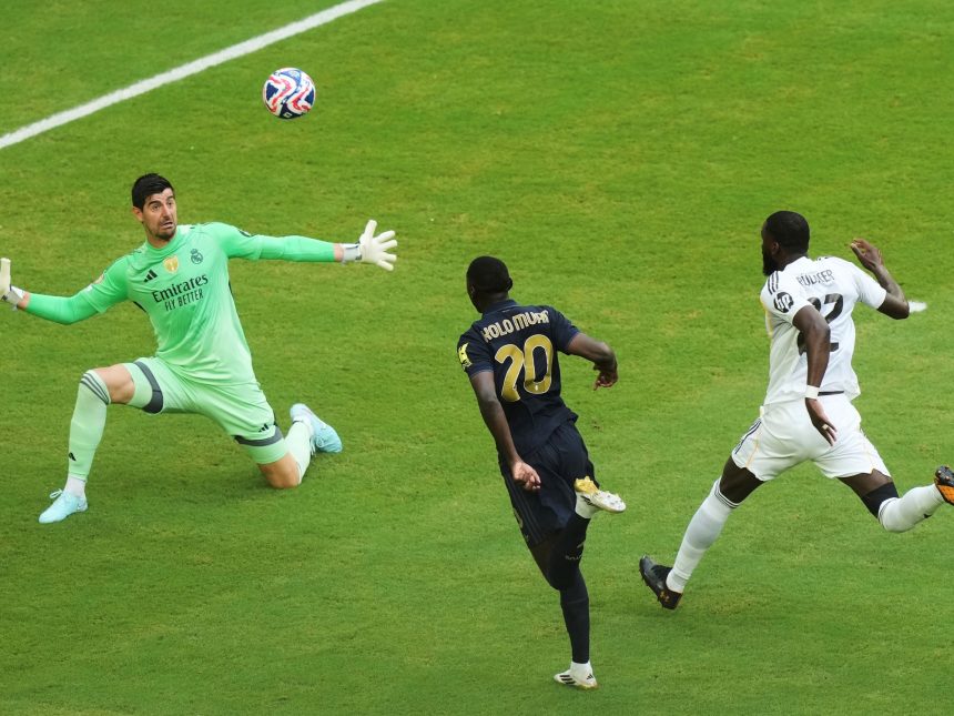 Real Madrid vs Juventus EN VIVO: Kolo Muani falla el gol inicial