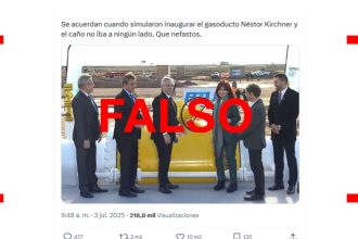 Desmintiendo mitos: El gasoducto ex Néstor Kirchner opera desde agosto