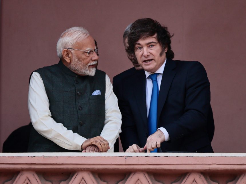 Javier Milei y el presidente de India: Fortaleciendo lazos comerciales