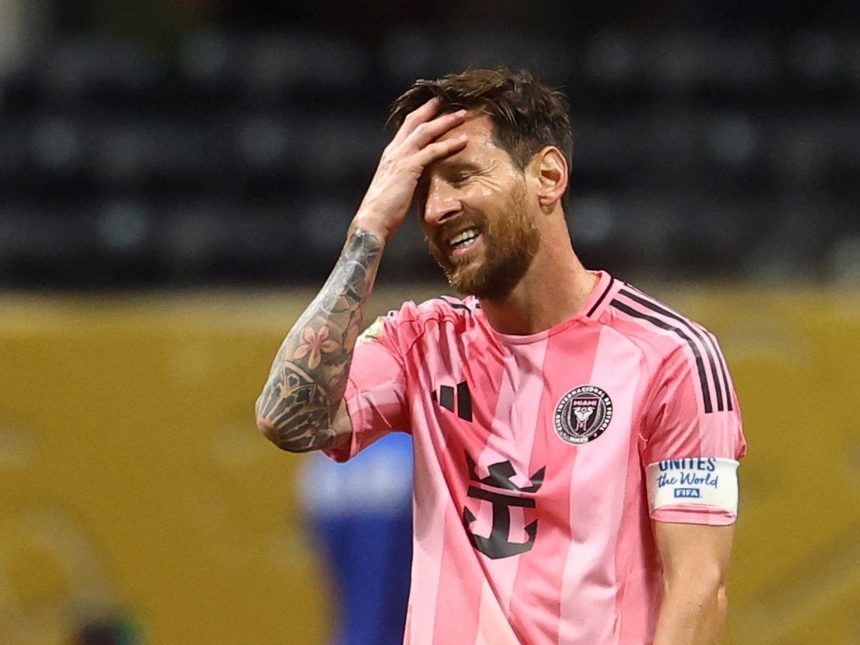 Messi sorprende: el blooper de su carrera y una asistencia en contra