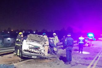 Tragedia en Concordia: Triple choque deja un muerto y una bebé herida