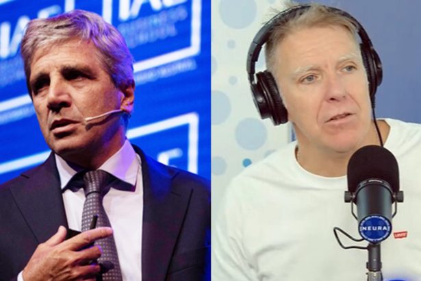 Polémica: Alejandro Fantino filtra charla privada con Luis Caputo