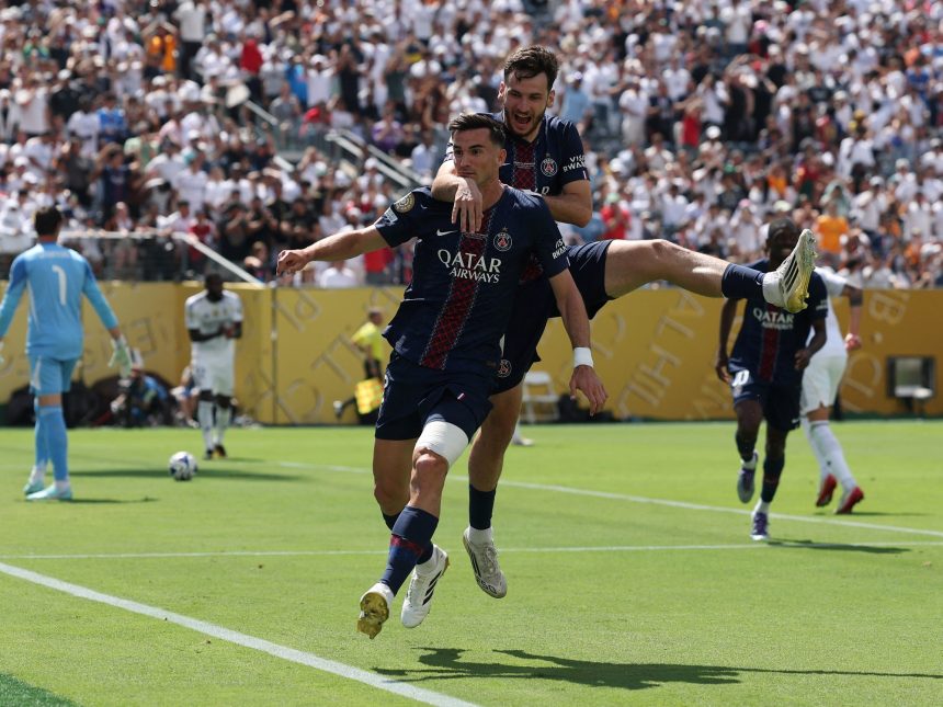 PSG brilla y golea al Real Madrid para alcanzar la final del Mundial