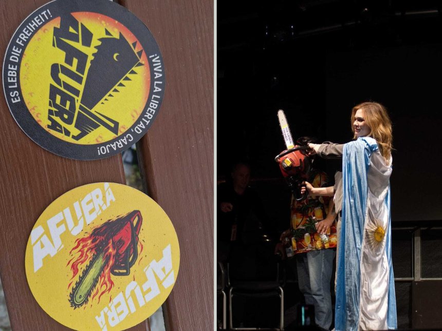 Woodstock Libertario en Alemania: Milei, Lemoine y Cerveza ‘Afuera