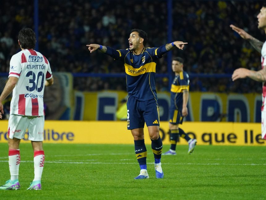 Paredes brilla y rescata un empate para un Boca decepcionante