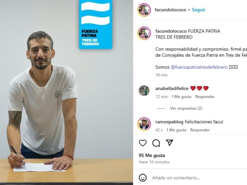 Presunto implicado en ataque a TN se postula como candidato kirchnerista