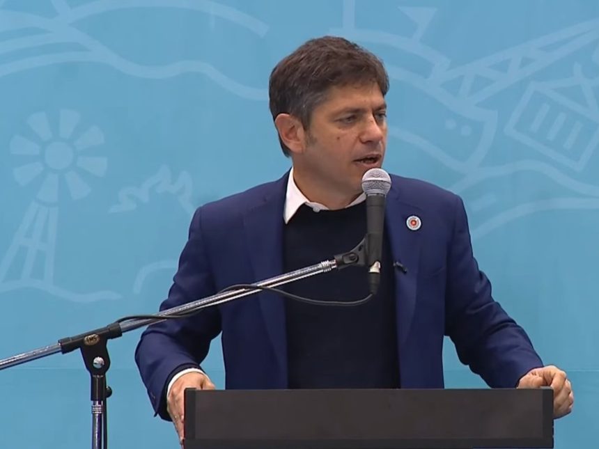 Axel Kicillof busca unidad en el PJ ante la amenaza de Milei
