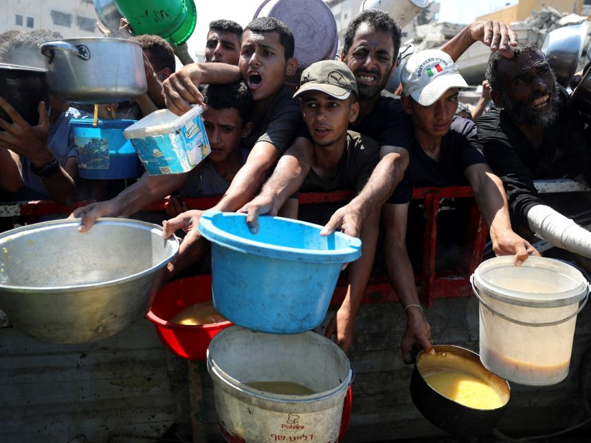 Alerta Global: Más de 100 Organizaciones Advierte sobre Hambruna en Gaza