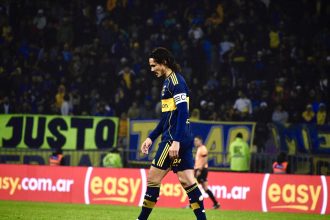 Cavani brilla y falla: Boca eliminado en una noche agridulce