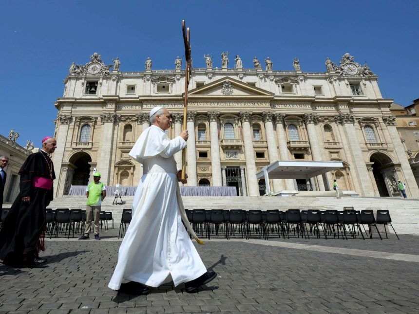 El Papa lidera un evento masivo: ¡Un grito de paz contra la guerra!