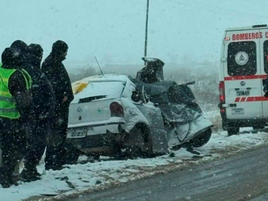 Tragedia en Río Negro: Cuatro fallecidos en accidente por nieve